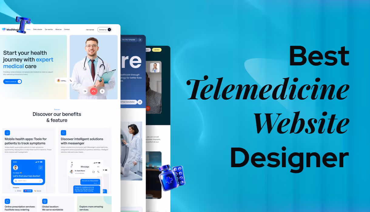 Who Does the Best Telemedicine Website Design in Healthcare?